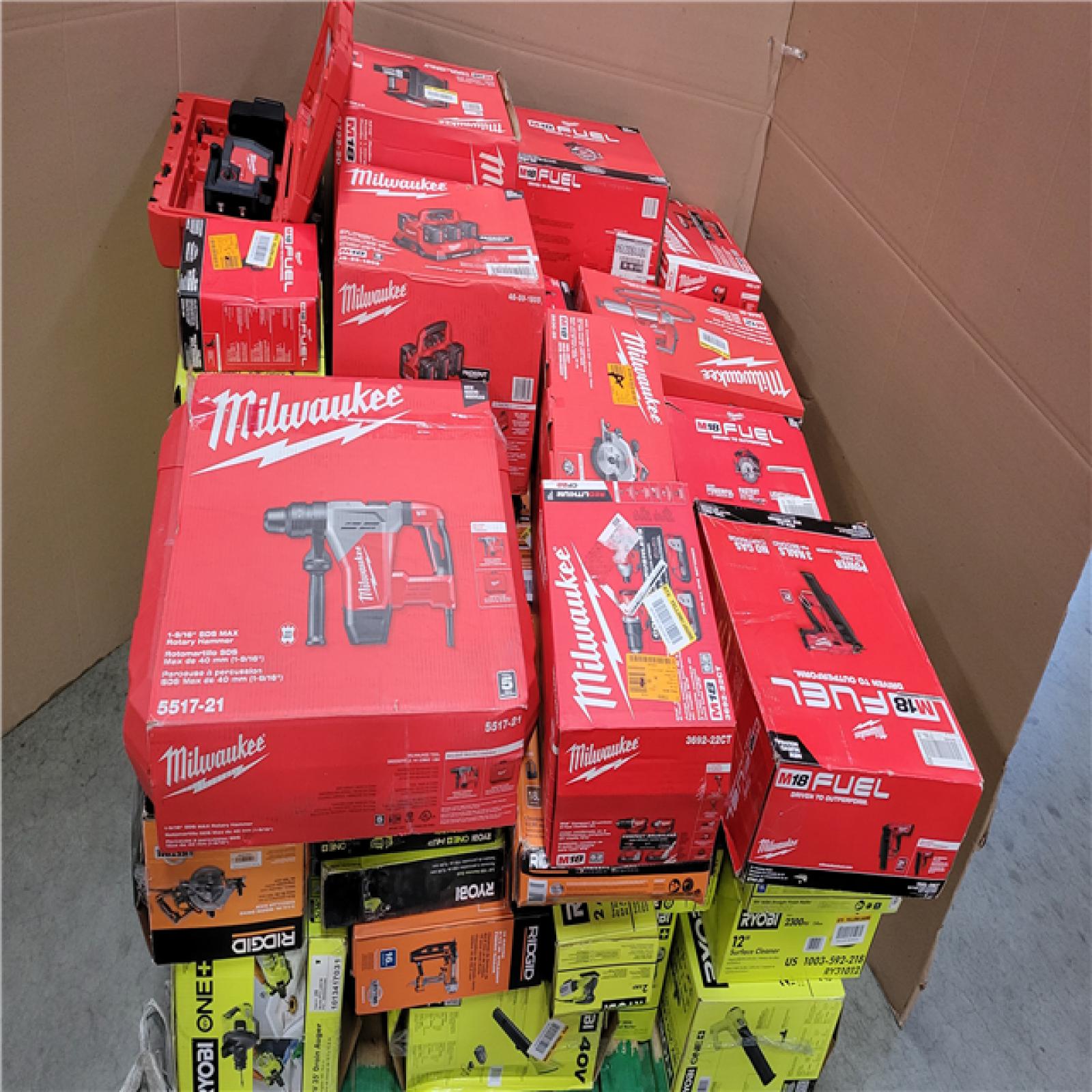 CALIFORNIA AS-IS TOOL PALLET