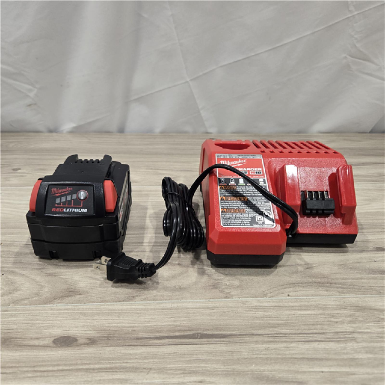 AS-IS Milwaukee M18 18-Volt Lithium-Ion XC Battery Starter Kit