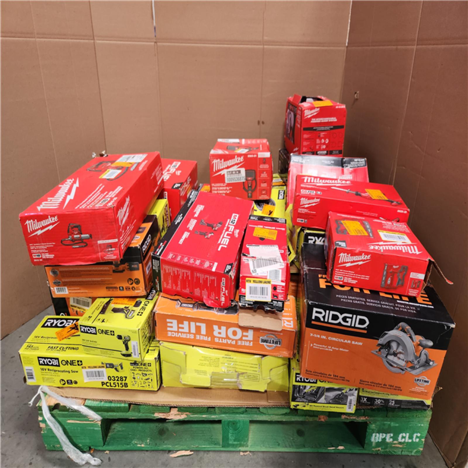 CALIFORNIA AS-IS TOOL PALLET