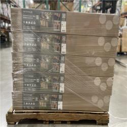DALLAS LOCATION - Tierra Verde 48 in. x 48 in. Raised Garden Box Khaki and Black Recyclable Plastic 1-Pack PALLET-(10 CASES)
