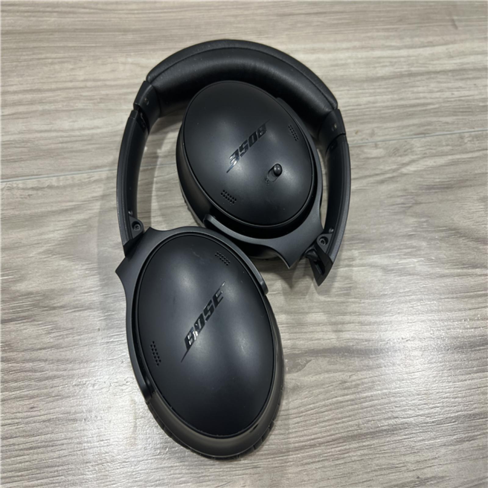 AS-IS Bose QuietComfort 45 Bluetooth Wireless Noise Cancelling Headphones - Triple Black