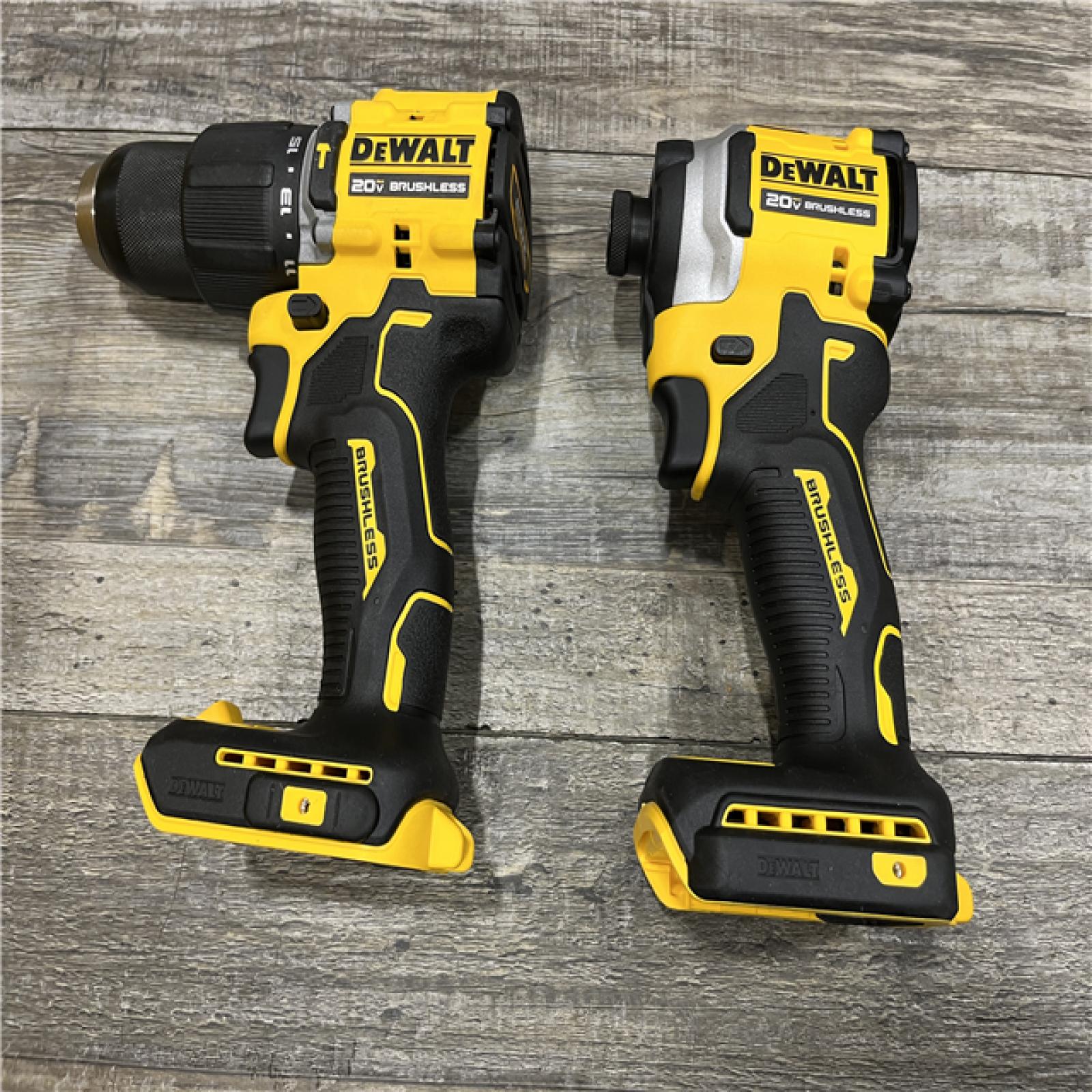 AS-IS DEWALT ATOMIC 20V MAX Lithium-Ion Cordless 2-Tool Combo Kit