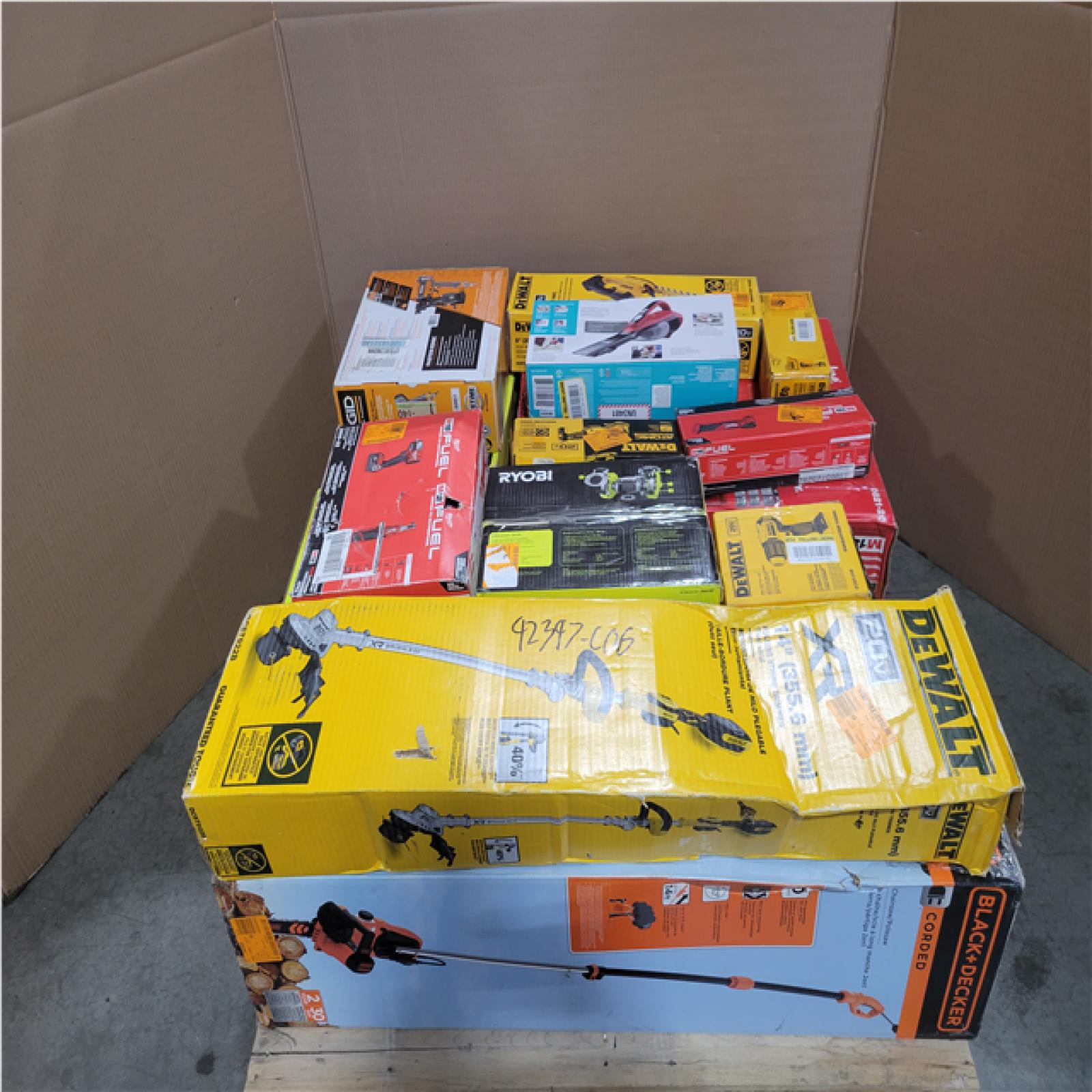 CALIFORNIA AS-IS TOOL PALLET