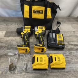 AS-IS DEWALT ATOMIC 20-Volt MAX Lithium-Ion Cordless Combo Kit