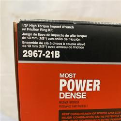 NEW - Milwaukee FUEL 18V Lithium-Ion Brushless Cordless 1/2 in. Impact Wrench w/Friction Ring Kit
