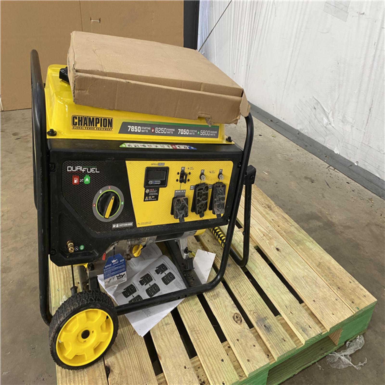 Houston Location AS IS - Champion Generator 7850 Watts
