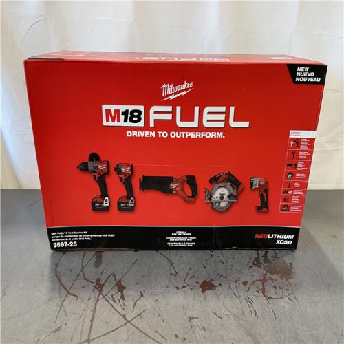 New! - Milwaukee M18 FUEL 18V Lithium-Ion Brushless Cordless Combo Kit