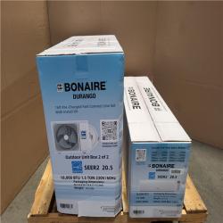 CALIFORNIA AS-IS NEW BONAIRE DUCTLESS MINI SPLIT HEATING AND COOLING UNIT