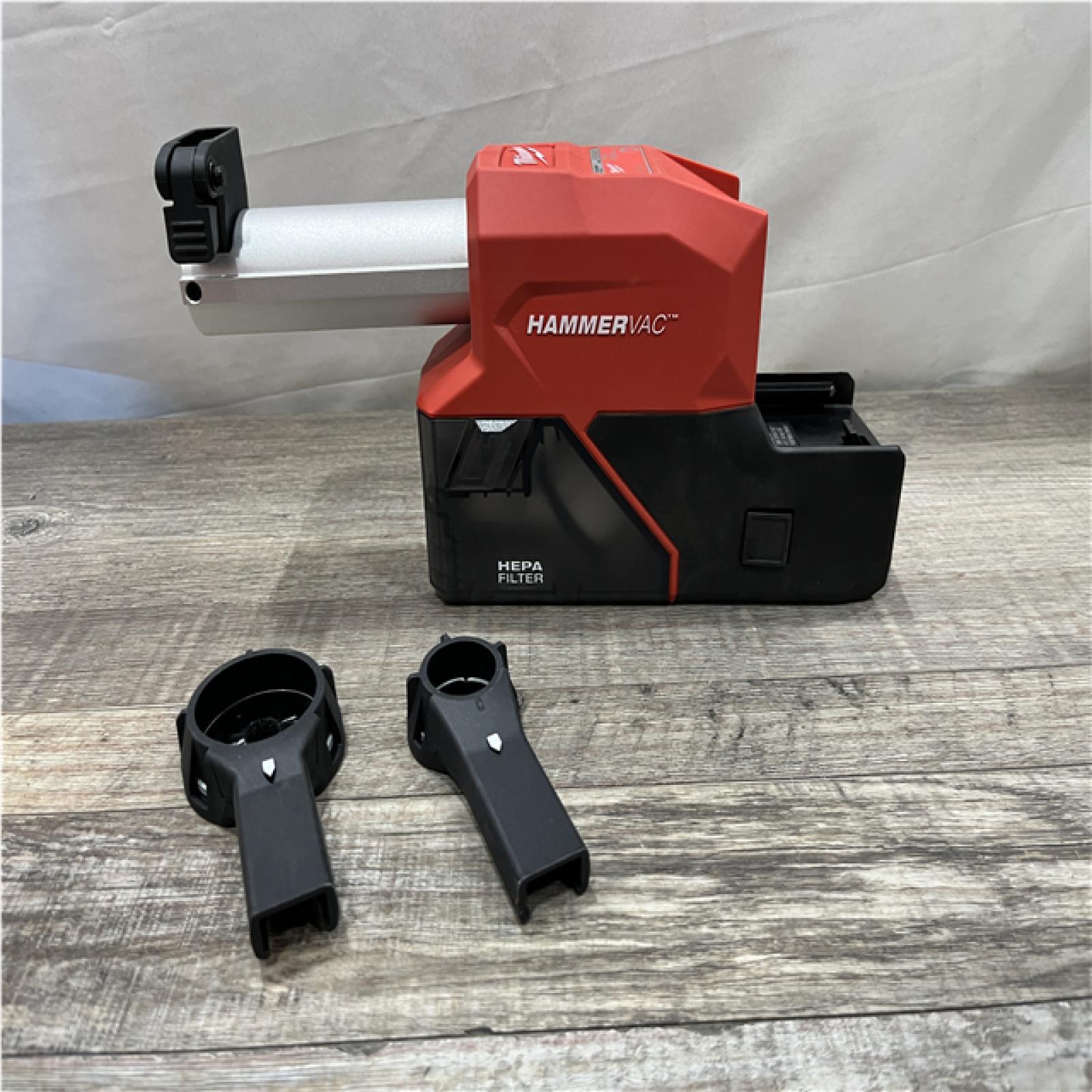 AS-IS Milwaukee FUEL 18-Volt Lithium-Ion Cordless 5/8 in. HammerVac HEPA Filtered Dust Extractor (Tool-Only)