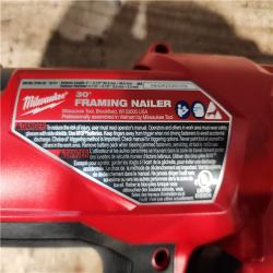 HOUSTON LOCATION - AS - IS Milwaukee FUEL 3-1/2 in. 18-Volt 30-Degree Lithium-Ion Brushless Cordless Framing Nailer (Tool-Only)