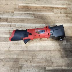 Houston Location AS-IS Milwaukee  FUEL 12V Lithium-Ion Brushless Cordless 3/8 in. Right Angle Impact Wrench (Tool-Only)