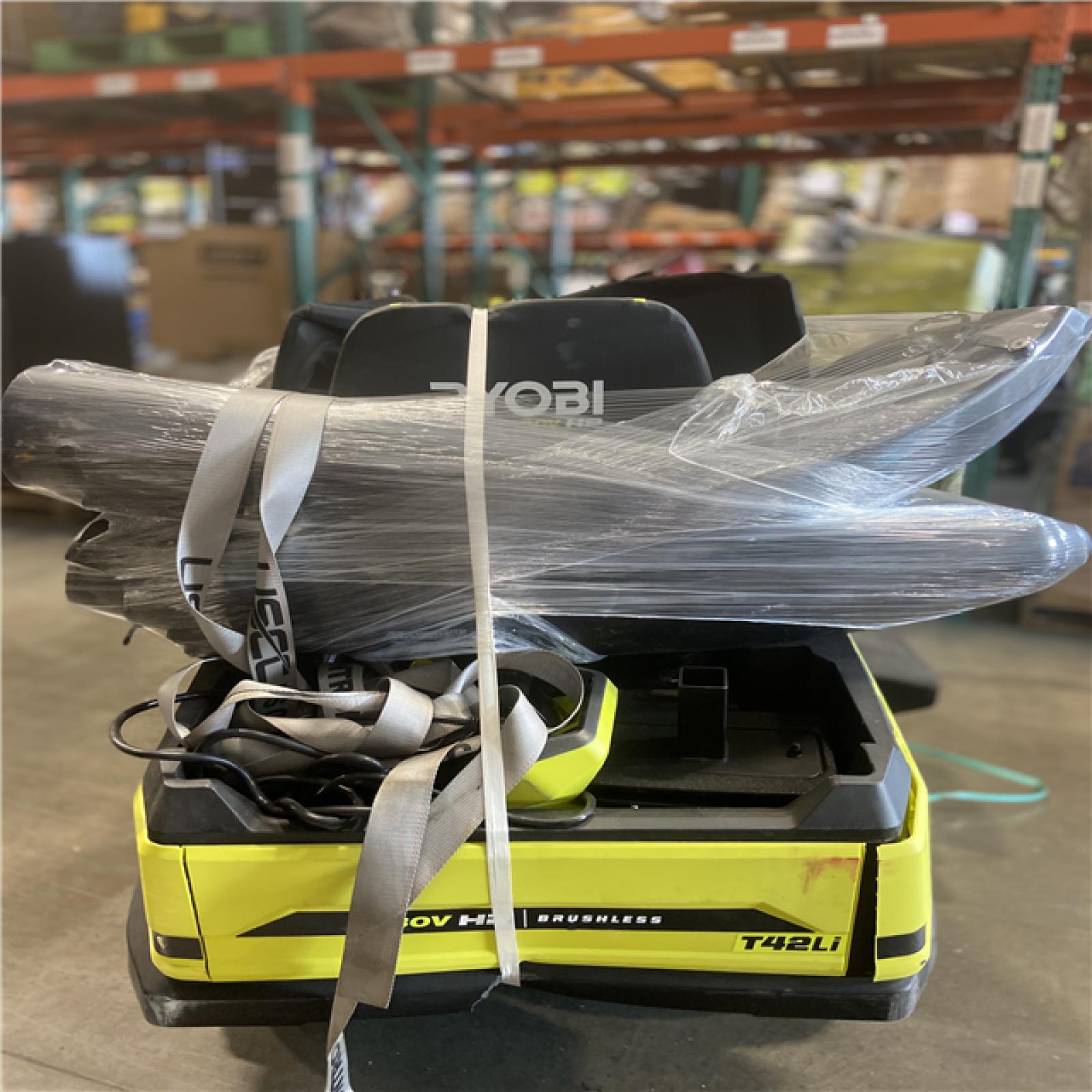 DALLAS LOCATION - RYOBI 80V HP 42? Riding Lawn Tractor