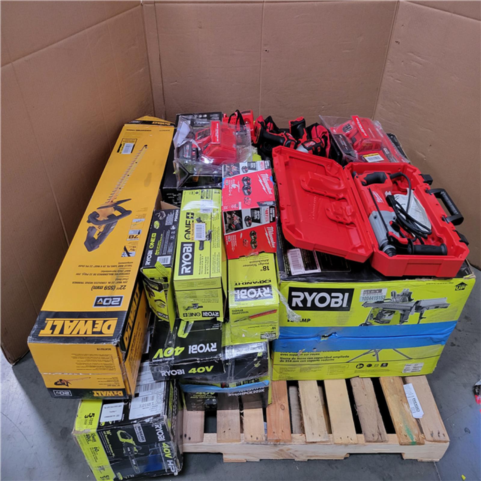 CALIFORNIA AS-IS TOOL PALLET