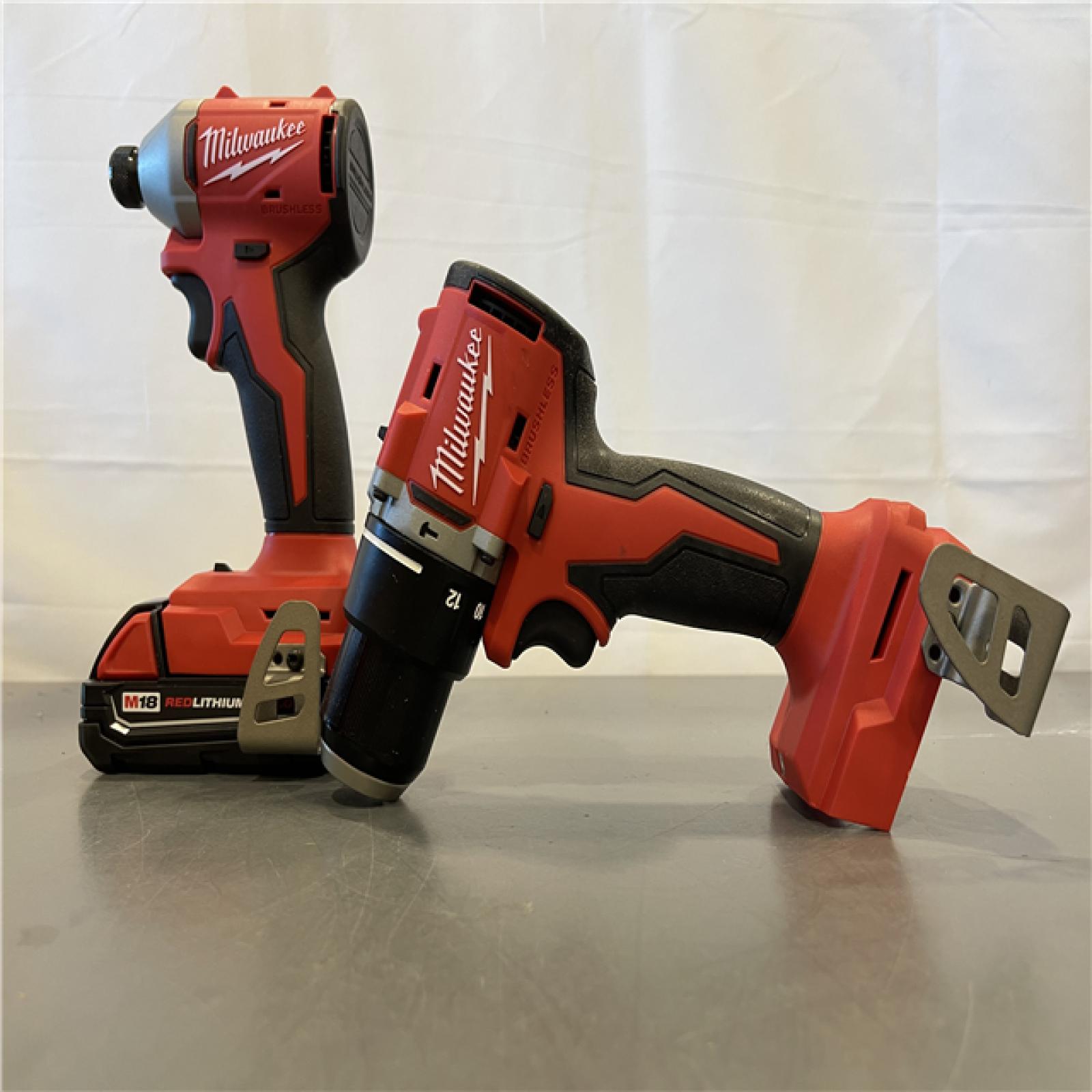 AS-IS - Milwaukee M18 4 Tool Combo Kit