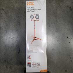 CALIFORNIA NEW HDX 1200 WATT HALOGEN WORK LIGHTS WITH TRIPOD
