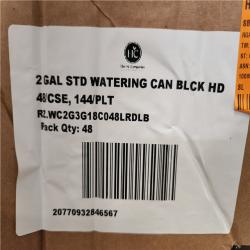 Phoenix Location 2 Gal. Standard Watering Can in Black Pallet (48 Total)