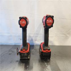 AS-IS- Milwaukee FUEL 18V Lithium-Ion Brushless Cordless Hammer Drill and Impact Driver Combo Kit