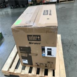 CALIFORNIA AS-IS WEBER SPIRIT BLACK OUTDOOR GAS GRILL E-315