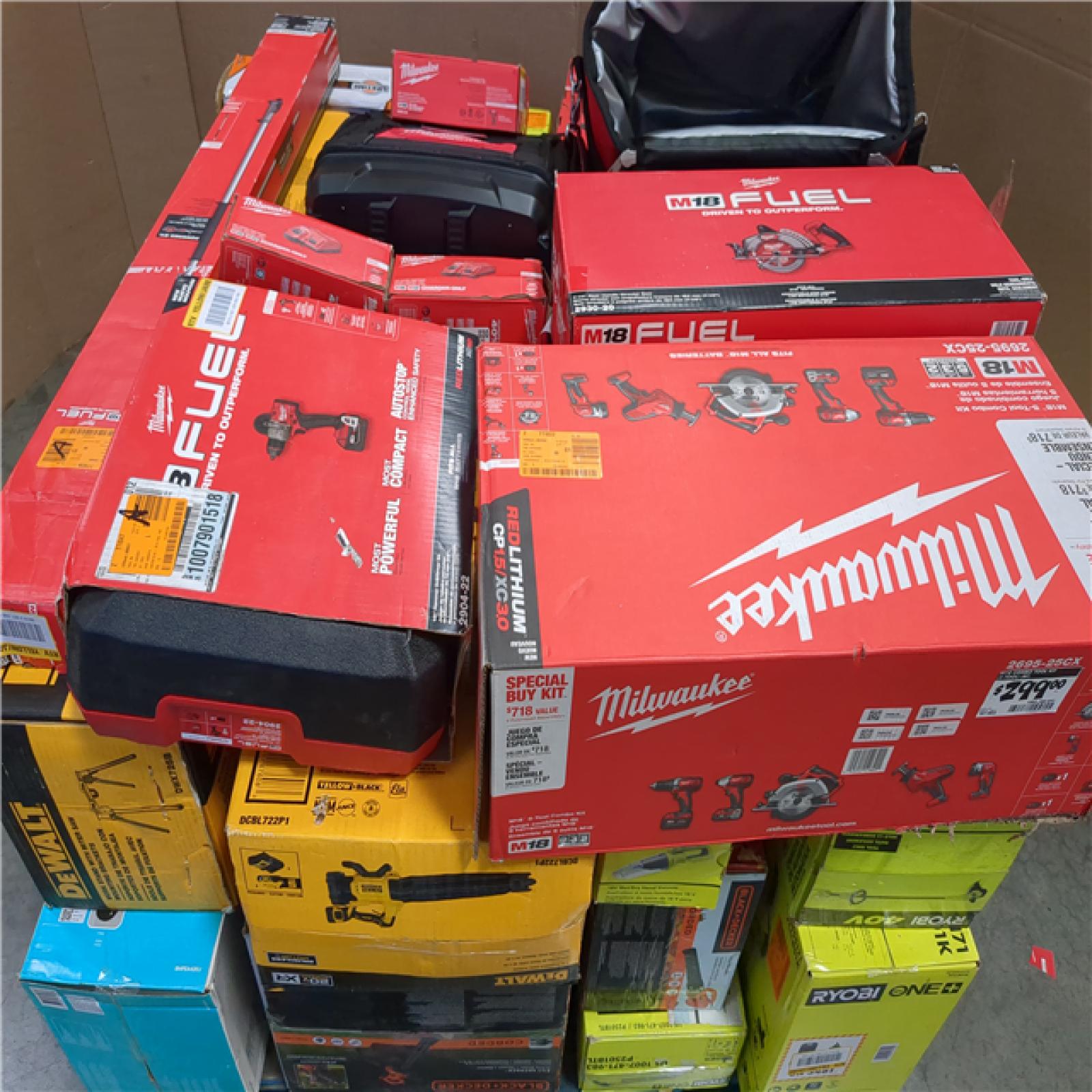 CALIFORNIA AS-IS TOOL PALLET