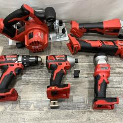 AS-IS Milwaukee 18-Volt Lithium-Ion Cordless (6-Tool) Combo Kit