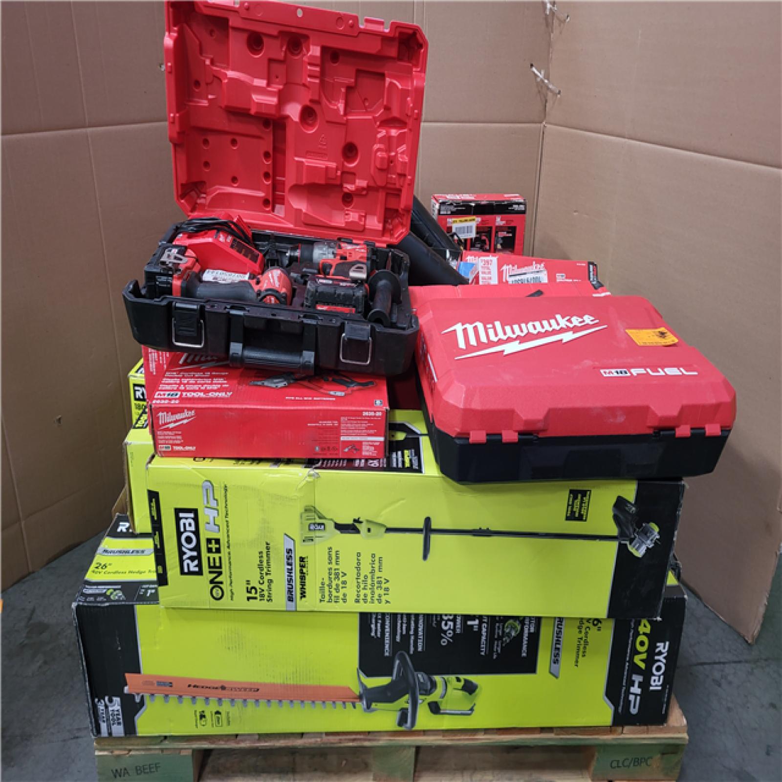 CALIFORNIA AS-IS TOOL PALLET