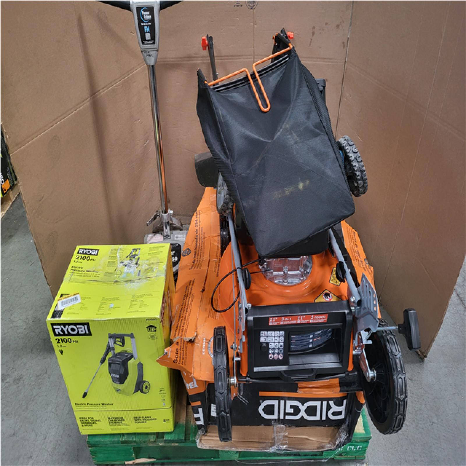 CALIFORNIA AS-IS OUTDOOR POWER EQUIPMENT