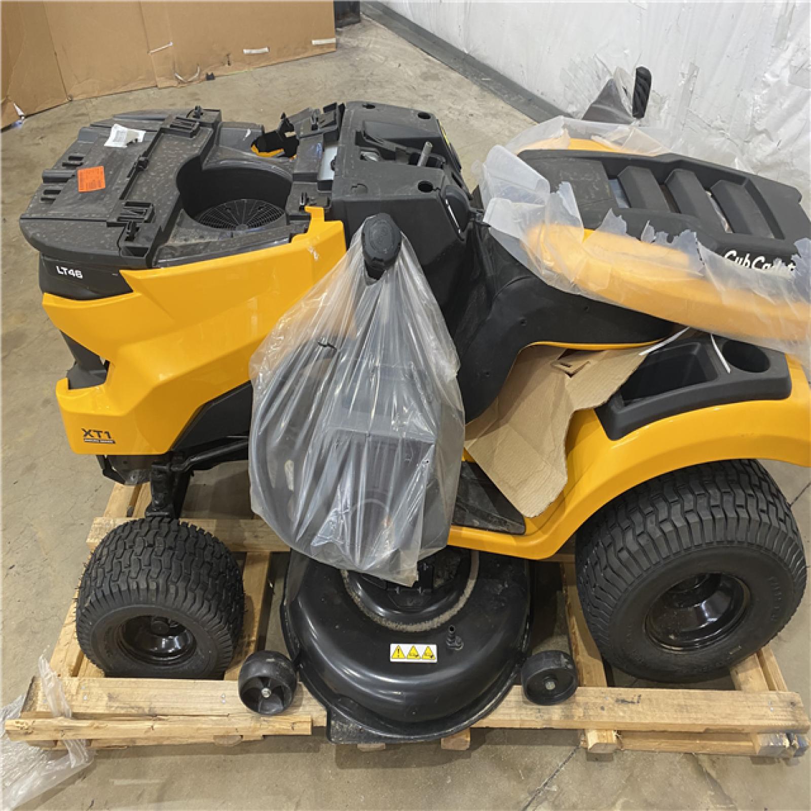 Houston Location - AS-IS Outdoor Power Equipment CUB CADET LT46 SIT DOWN MOWER