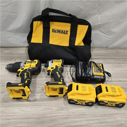 AS-IS DEWALT 20V MAX XR Hammer Drill/ Impact Driver Kit