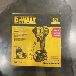 NEW! DeWalt 20V MAX 1/4 Inch Brushless Cordless Impact Driver Kit