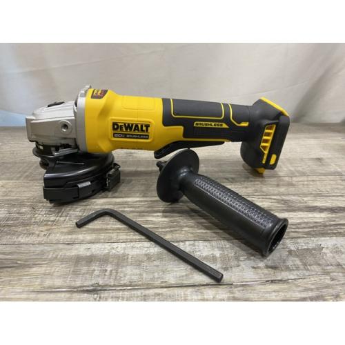 AS-IS DEWALT 20V MAX Cordless Brushless 4-1/2 in. Angle Grinder with Paddle Switch (Tool Only)