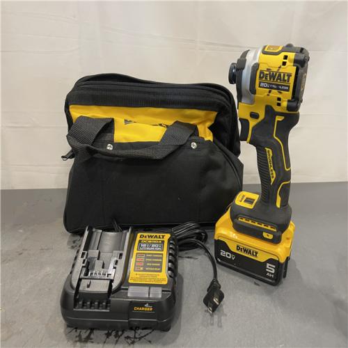 AS-IS - DEWALT ATOMIC 20V MAX Lithium-Ion Cordless 1/4 in. Brushless Impact Driver Kit