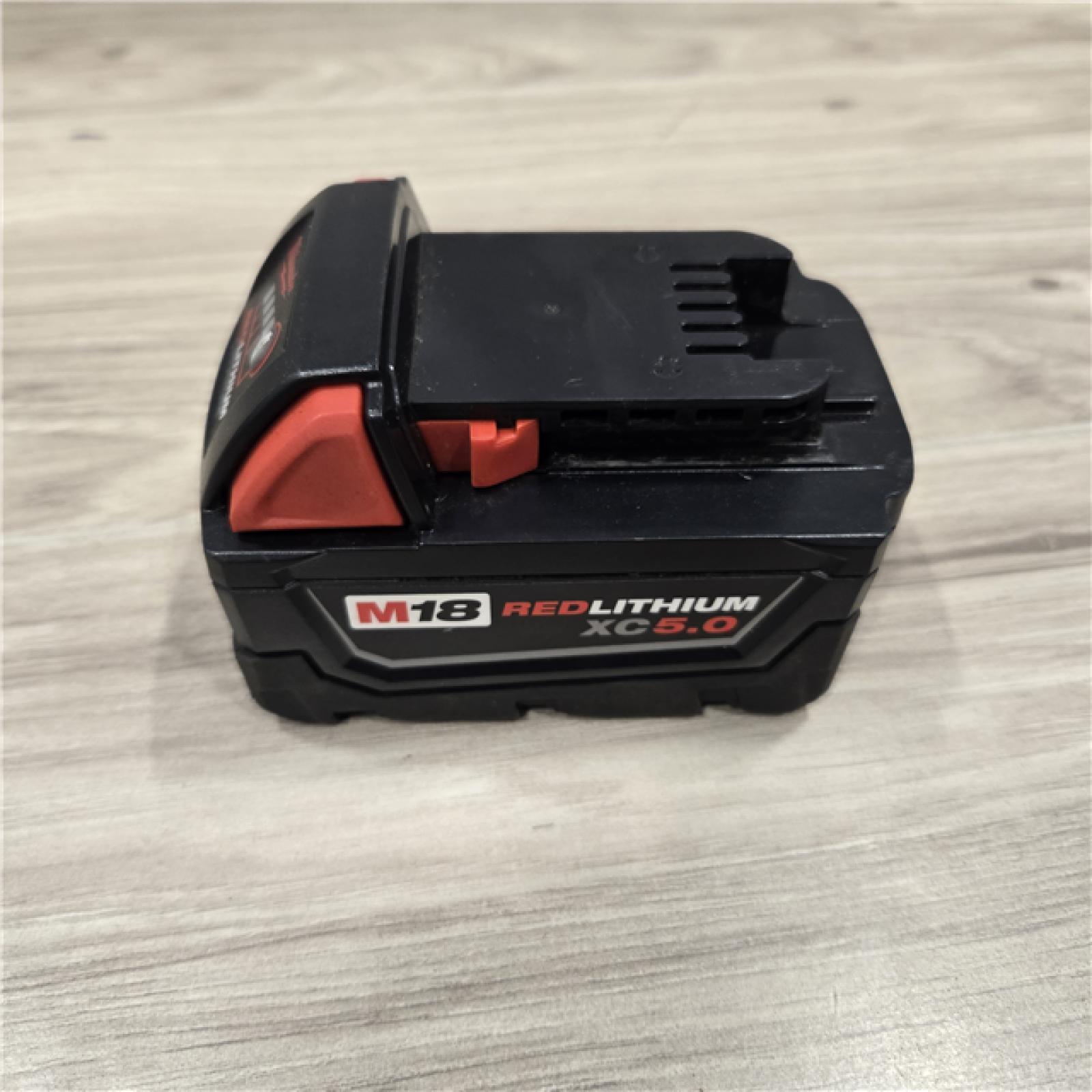 AS-IS Milwaukee M18 18V Lithium-Ion XC Battery Starter Kit