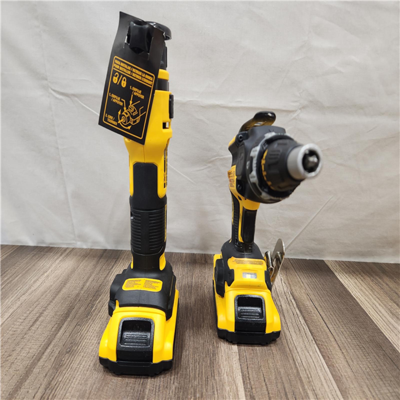 AS-IS- 20-Volt Lithium-Ion Cordless Brushless Screwgun and Cut-Out Combo Kit with (2) 2.0Ah Batteries, Charger and Bag