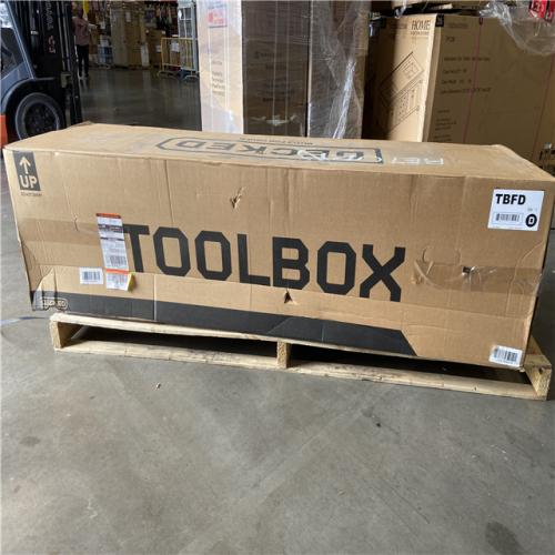 DALLAS LOCATION - DECKED 72.54 in. Matte Black HDP Full-Size Crossover Pickup Truck Tool Box with 20 in. Deep Tub,