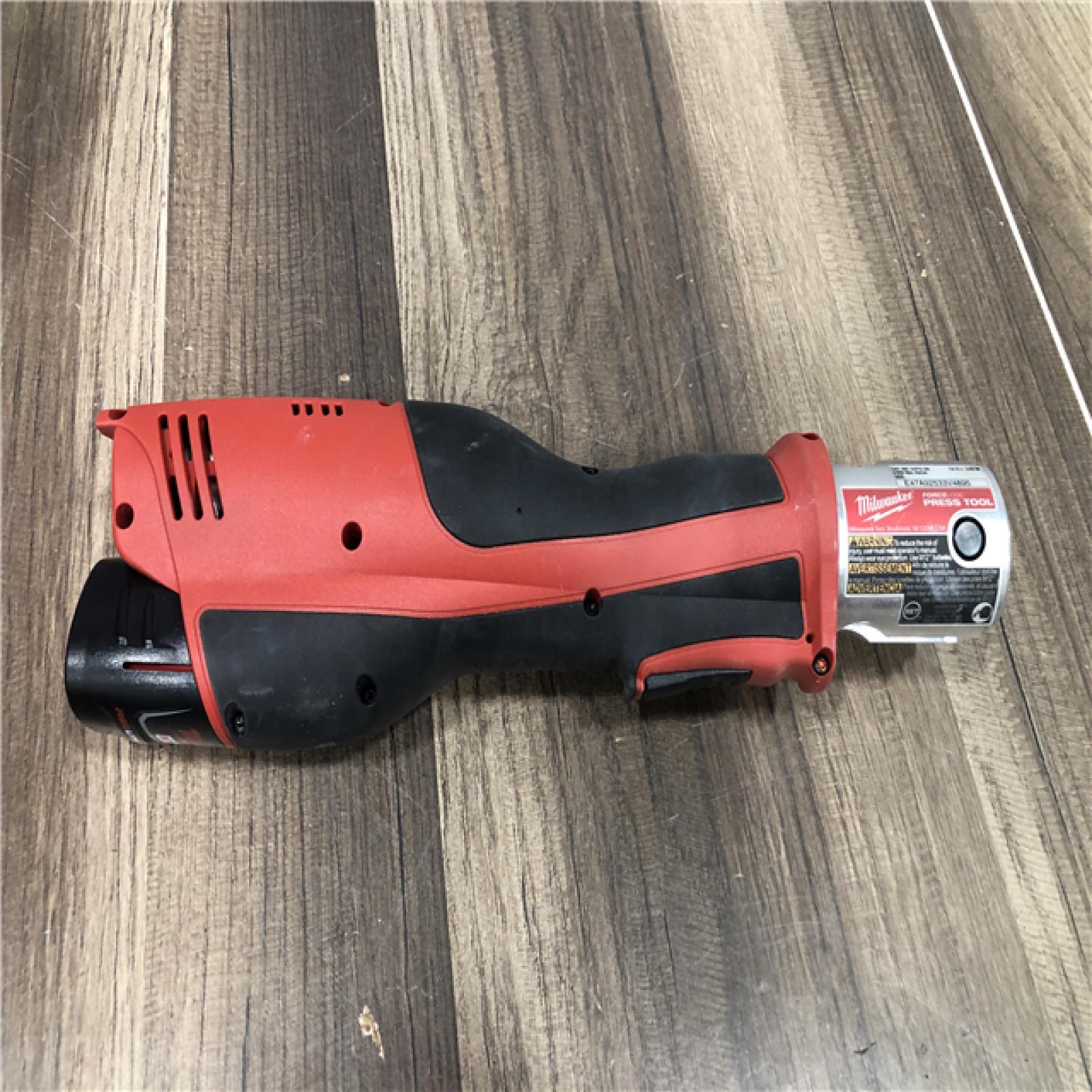 AS-IS Milwaukee M12 12-Volt Lithium-Ion Force Logic Cordless Press Tool Kit