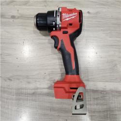 AS-IS Milwaukee 18V Lithium-Ion Brushless Cordless 1/2 in. Compact Hammer Drill/Driver Kit