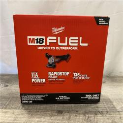 NEW - Milwaukee FUEL 18V Lithium-Ion Brushless Cordless 4-1/2 in./5 in. Grinder w/Paddle Switch (Tool-Only)