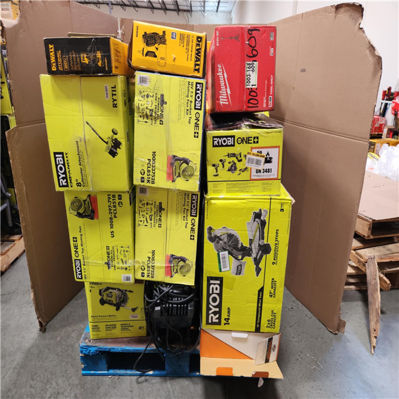 CALIFORNIA AS-IS TOOL PALLET