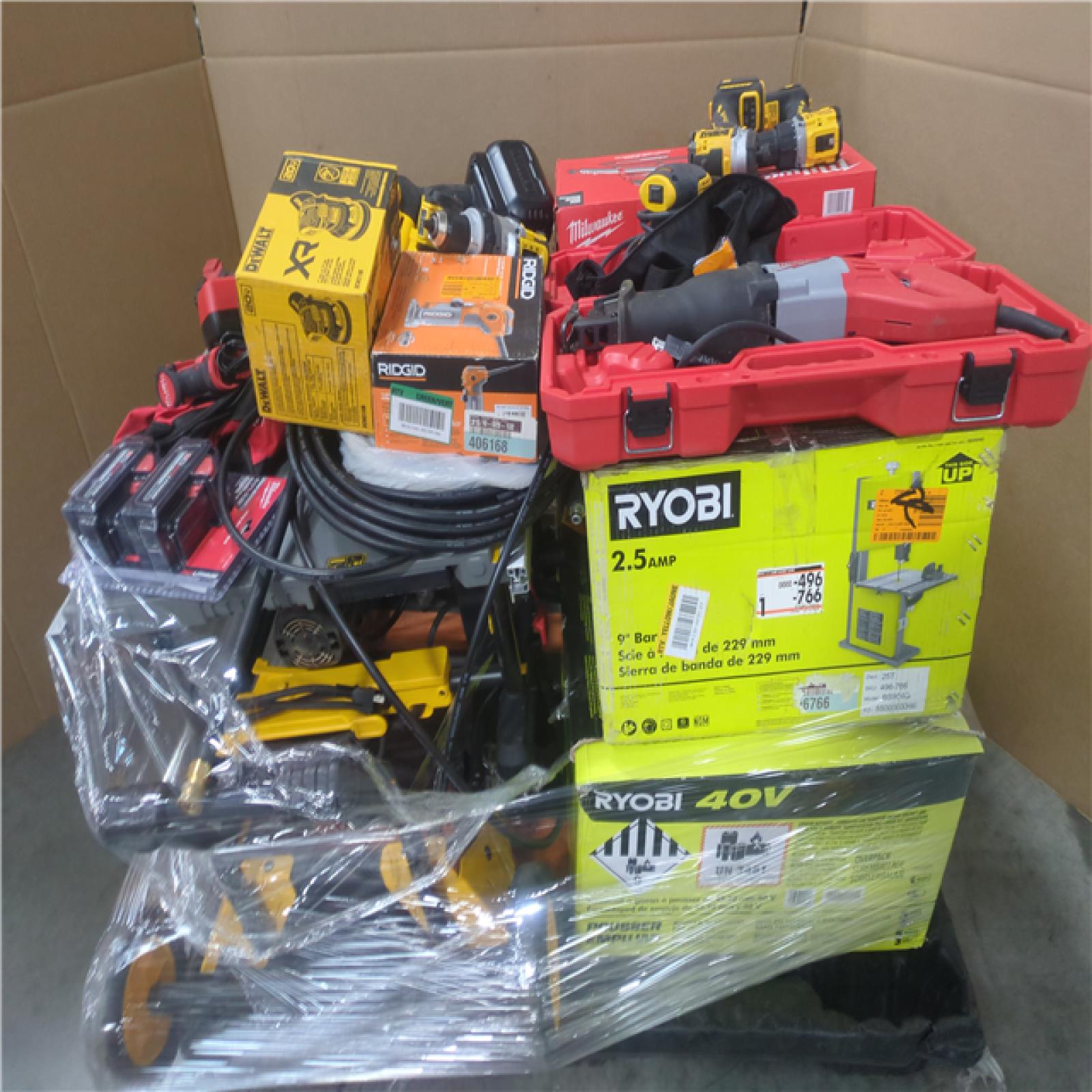 CALIFORNIA AS-IS TOOL PALLET