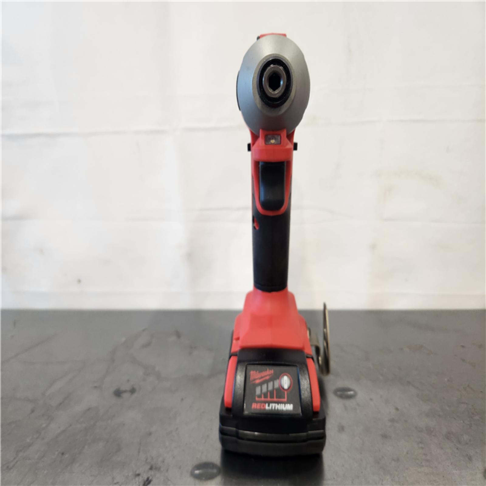 AS-IS- Milwaukee M18 Compact Brushless 1/4  Hex Impact Driver Kit