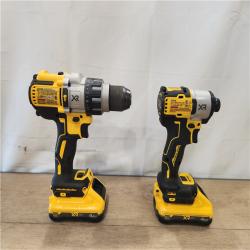 AS-IS- DEWALT 20V MAX Lithium-Ion Cordless 2-Tool Combo Kit