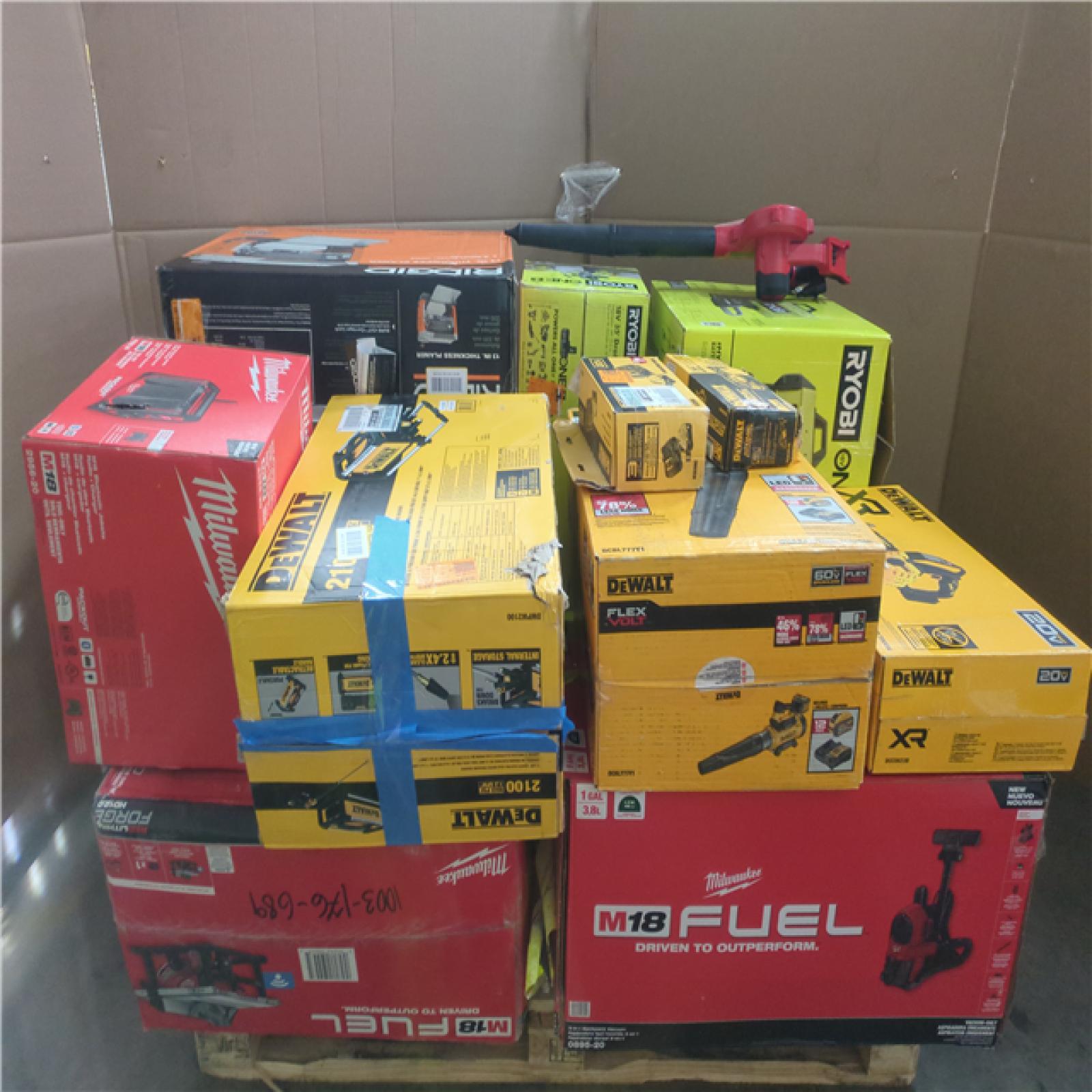 CALIFORNIA AS-IS TOOL PALLET