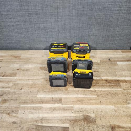 HOUSTON LOCATION - AS - IS DEWALT BATTERY PACK QTY - 6