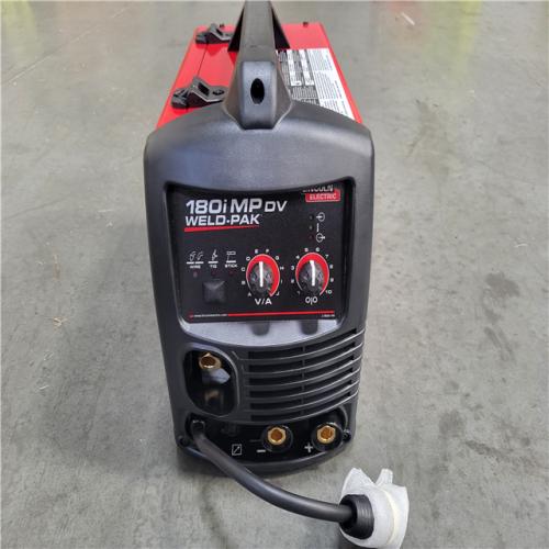 CALIFORNIA NEW LINCOLN ELECTRIC 180 I MP DV WELD PAK