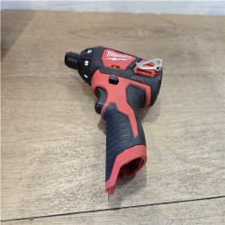 AS-IS Milwaukee 12V Lithium-Ion Cordless 1/4 in. Hex Screwdriver Kit