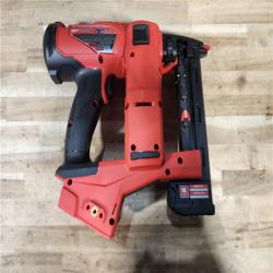 HOUSTON LOCATION - AS-IS Milwaukee FUEL 18-Volt Lithium-Ion Brushless Cordless 18-Gauge 1/4 in. Narrow Crown Stapler (Tool-Only)