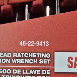 AS-IS Milwaukee 48-22-9413 Flex Head Wrench Set