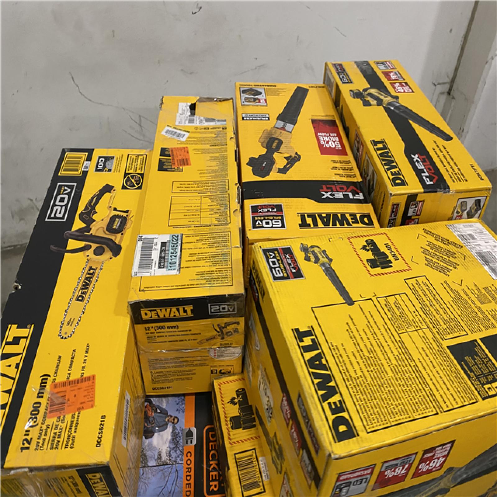 Dallas Location - As-Is DEWALT Tool Pallet