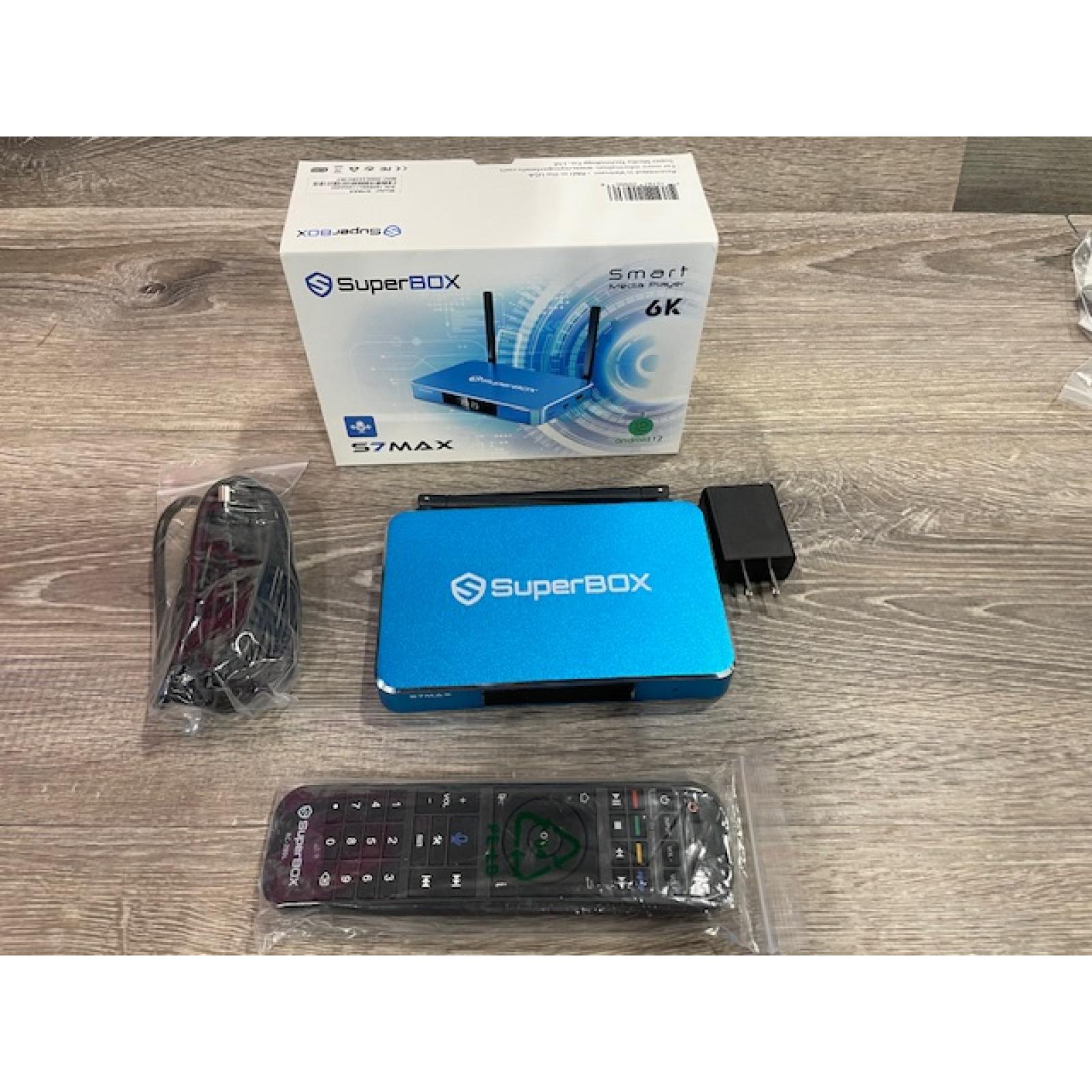 AS-IS SuperBox S7 Max Streaming Box