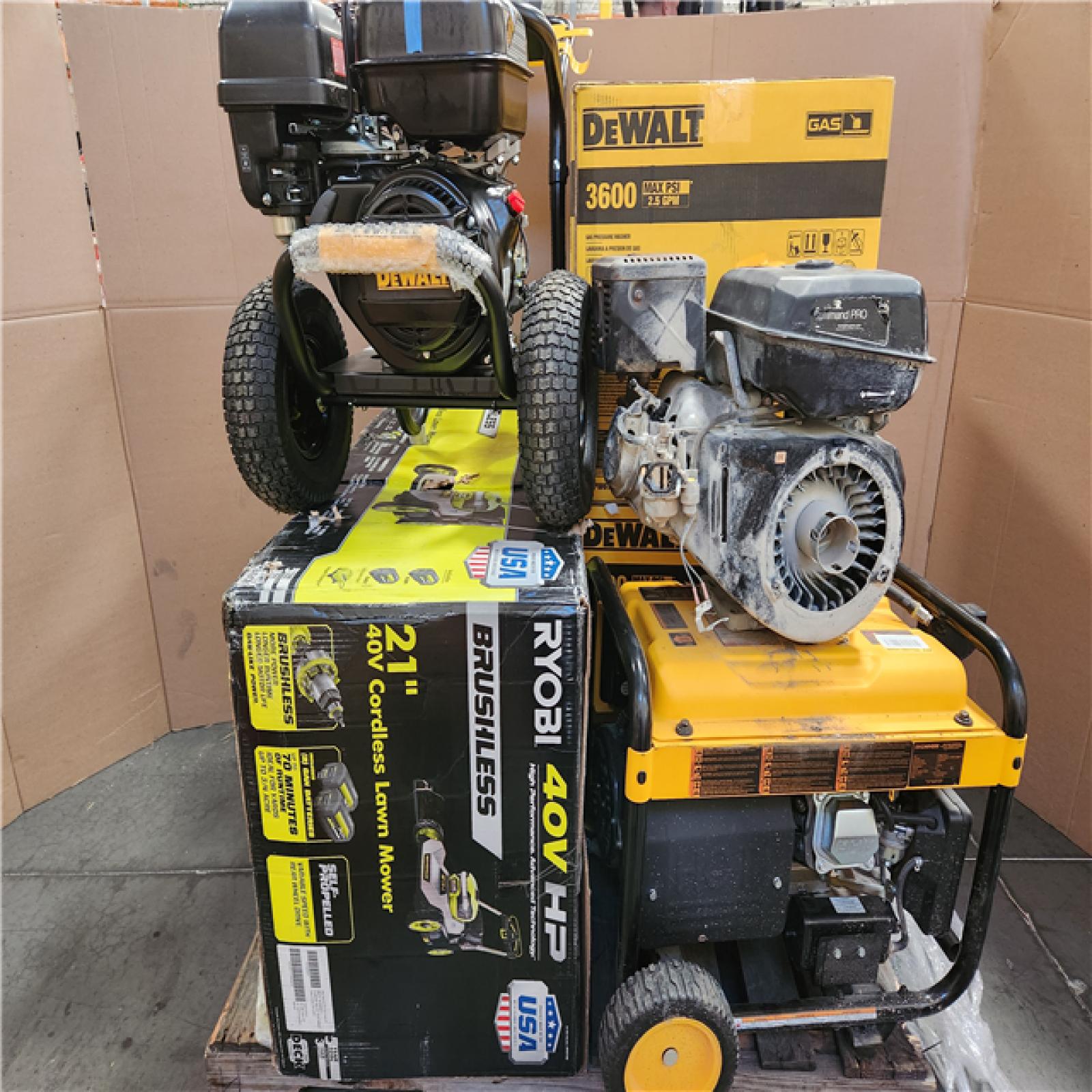 CALIFORNIA AS-IS OUTDOOR POWER EQUIPMENT